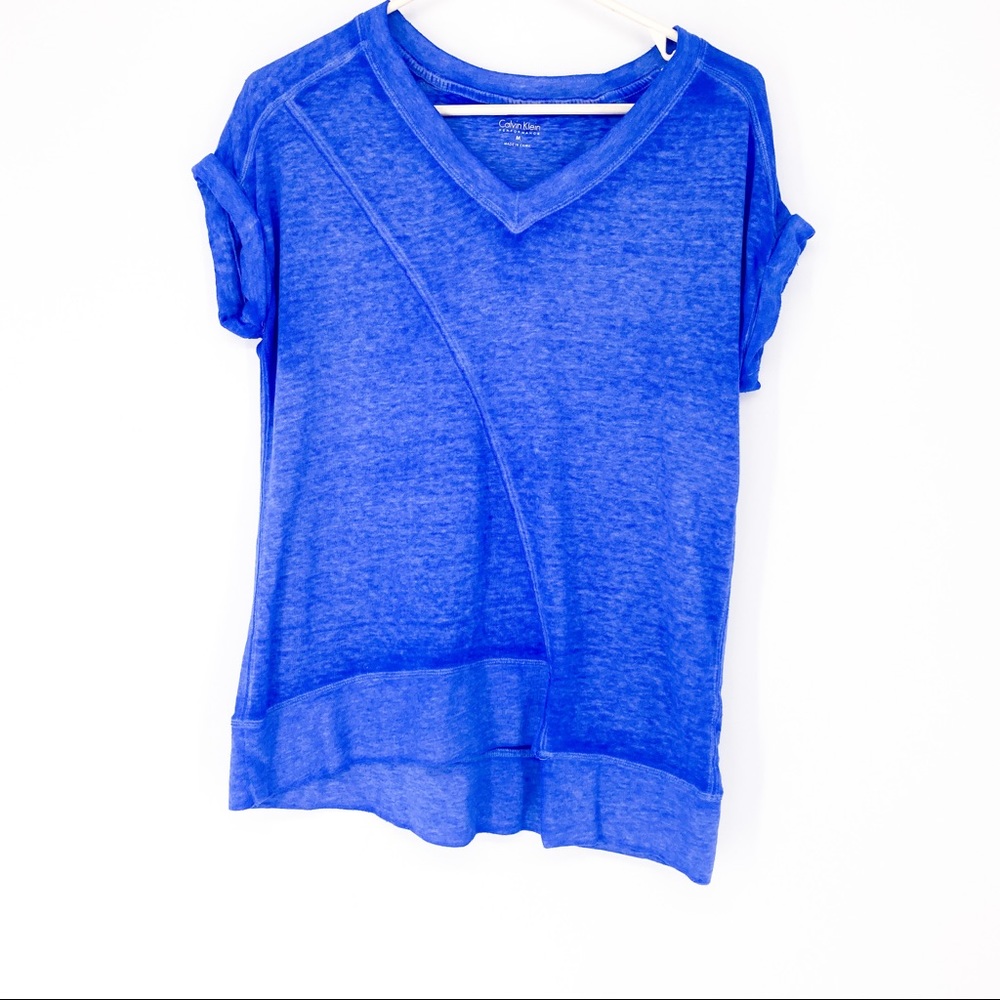 Calvin Klein Performance blue tee